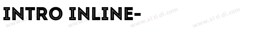 Intro Inline字体转换